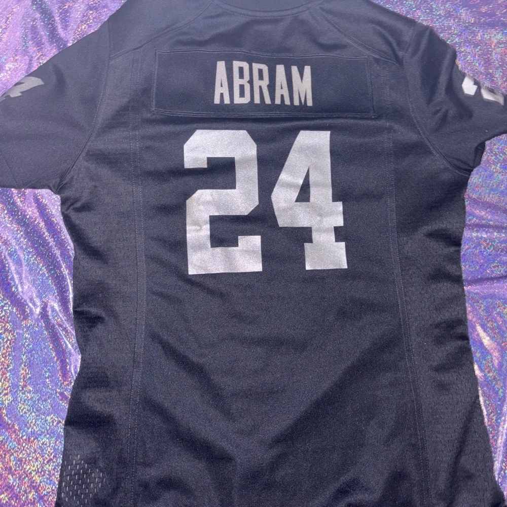 Women's Las Vegas Raiders Johnathan Abram Nike Black Player Game Jersey